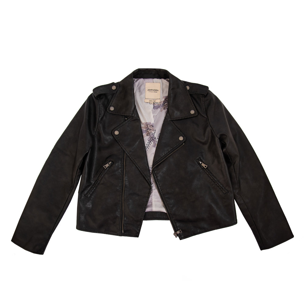 Biker jacket nancy negro
