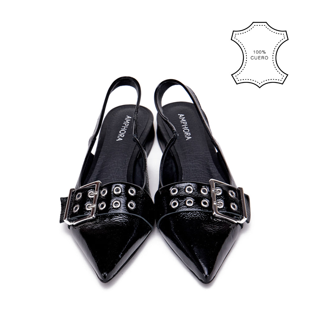 Zapato Taco nelia cuero
