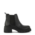 Botin Taco nicole cuero negro