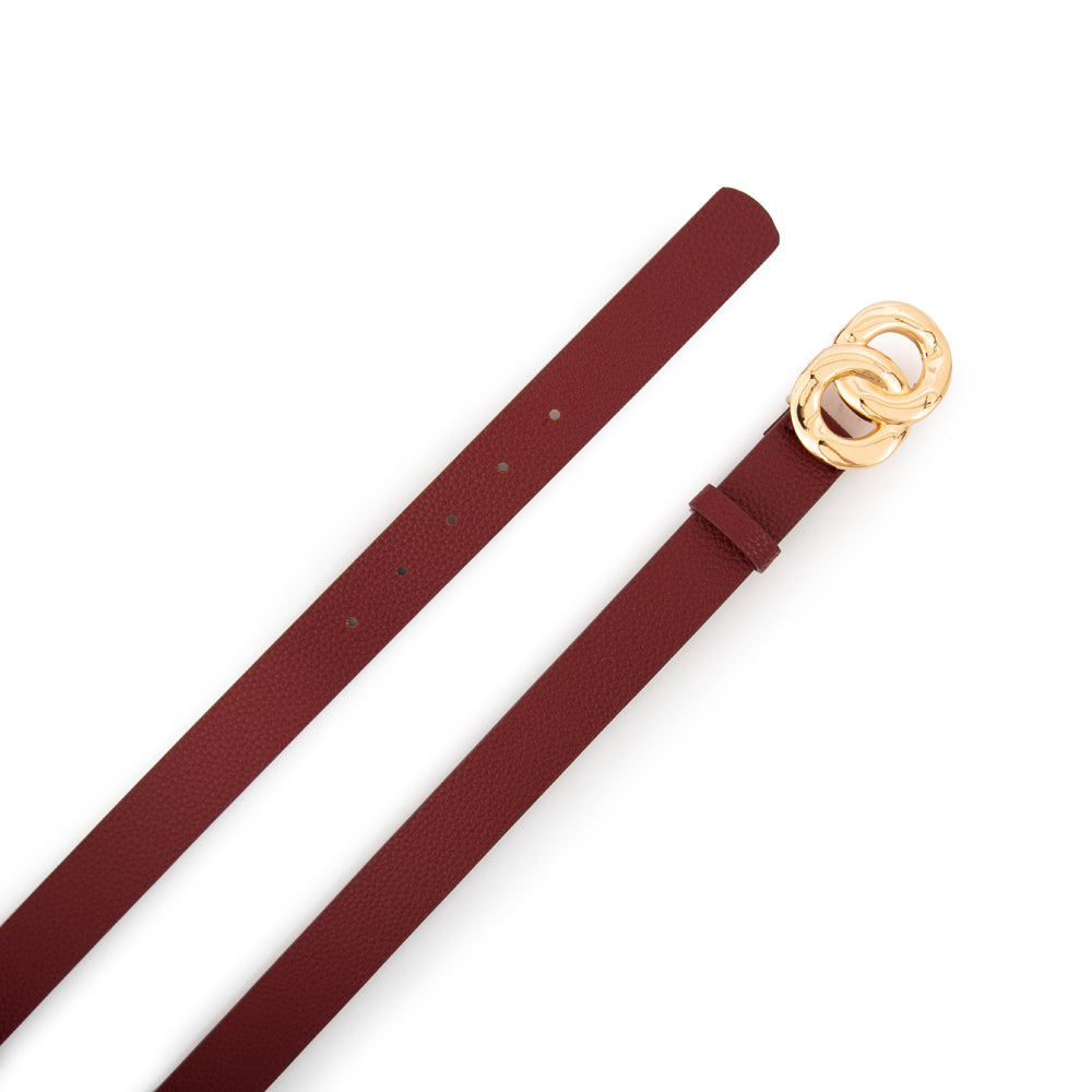 Cinturon olea burdeo