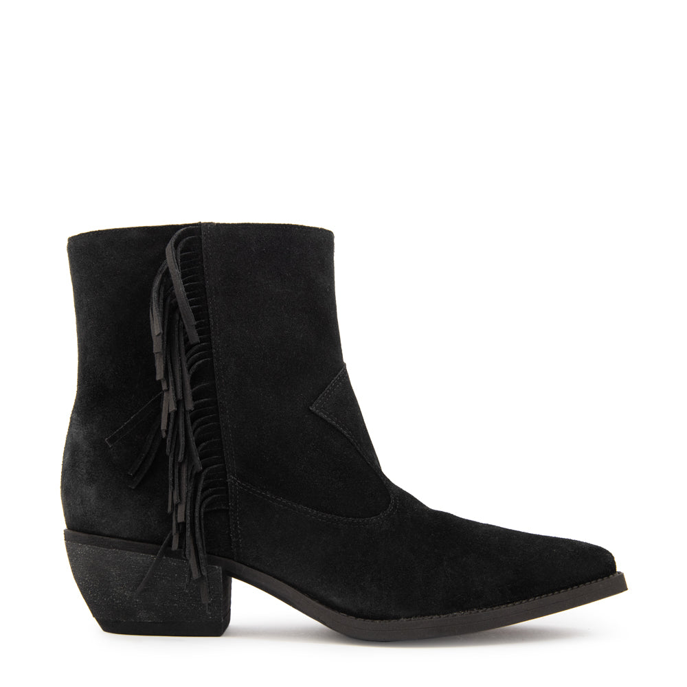 Botin olsen cuero negro
