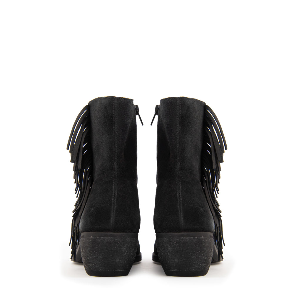 Botin olsen cuero negro