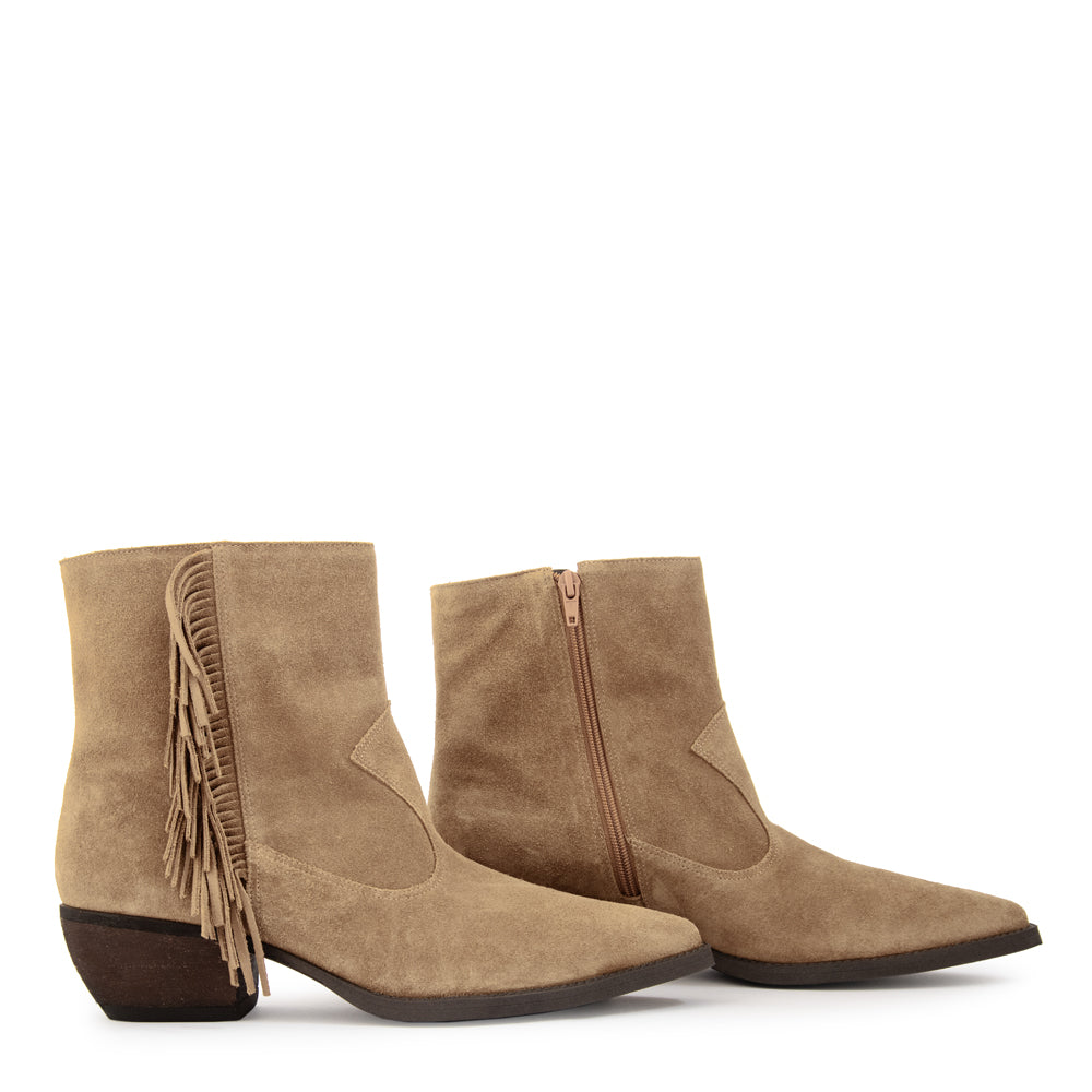 Botin olsen cuero taupe