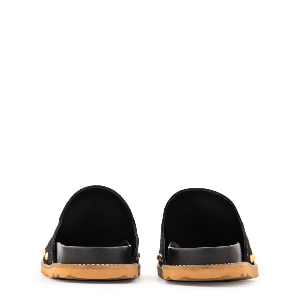 Sueco onyx cuero negro