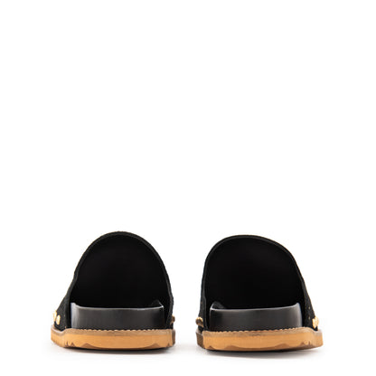 Sueco onyx cuero negro