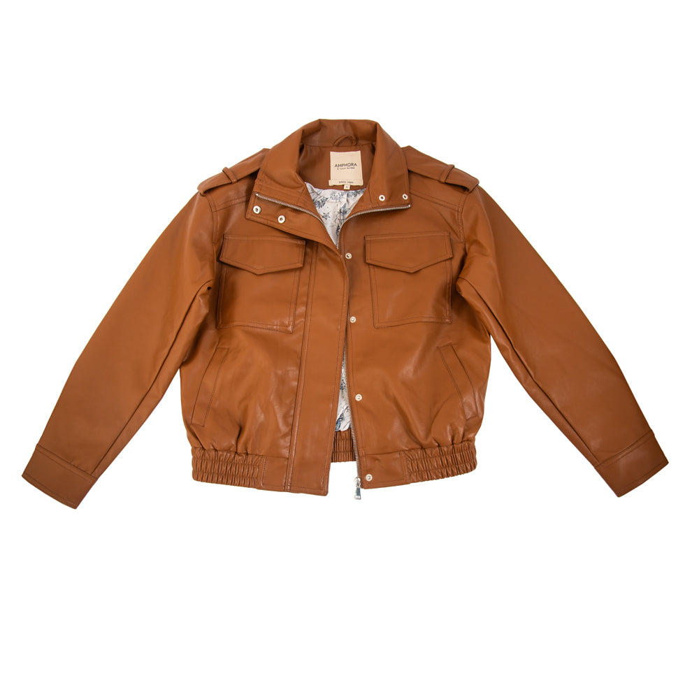 Chaqueta pietra café