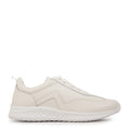 Zapatilla plume cuero