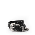 Cinturon porcelain negro