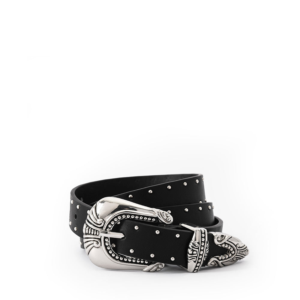 Cinturon porcelain negro