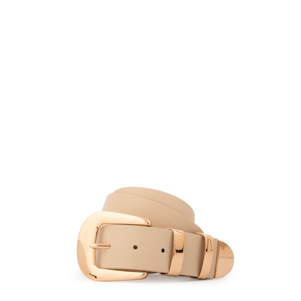 Cinturon ross beige