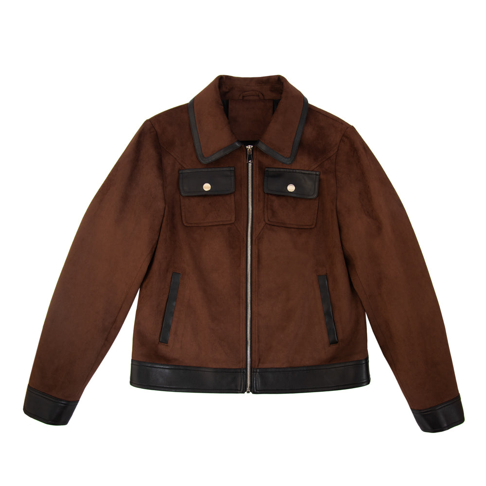 Jacket selma café oscuro