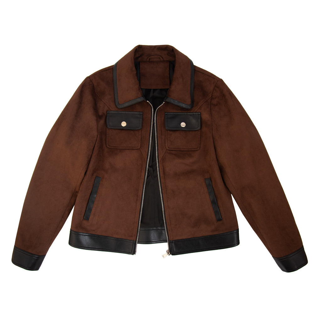 Jacket selma café oscuro