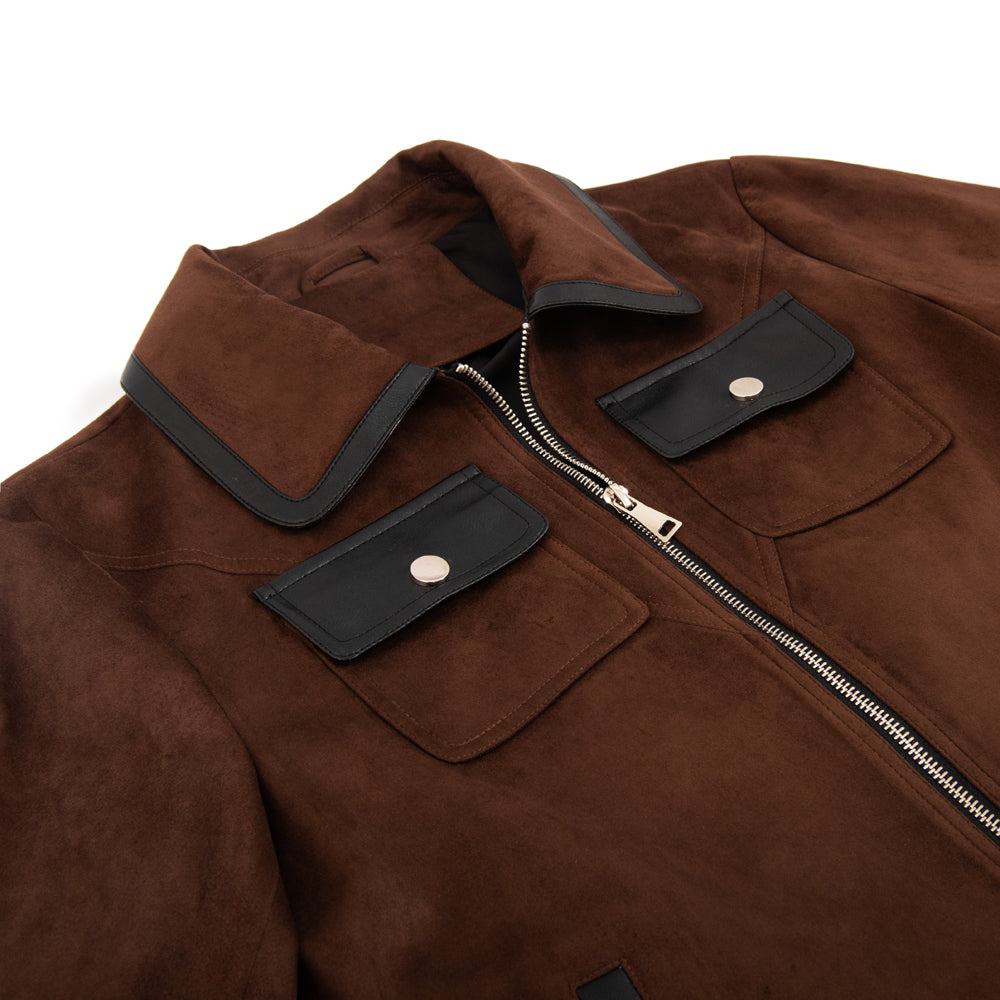Jacket selma café oscuro