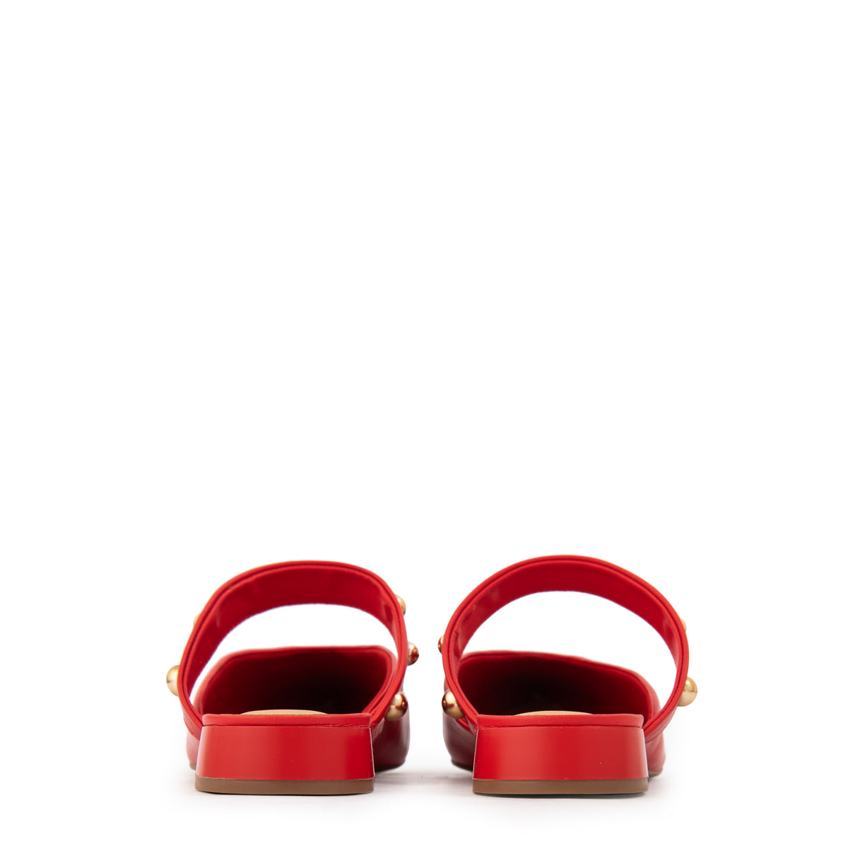 Zapato sienna rojo
