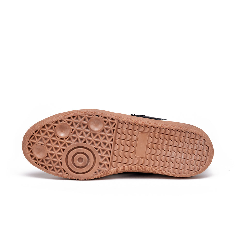 Zapatilla susana cuero beige