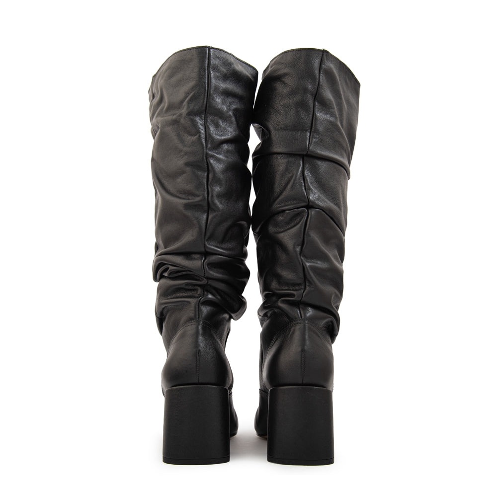 Bota taylor cuero negro
