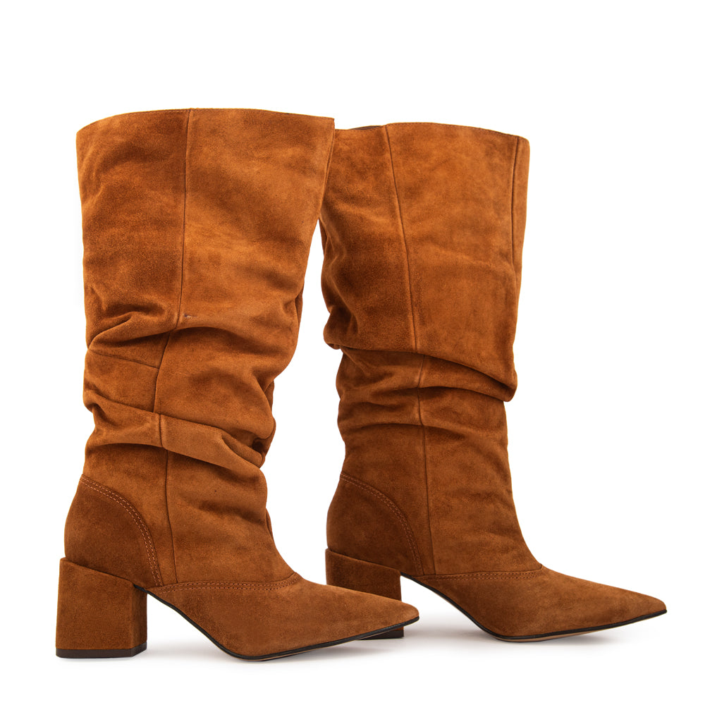 Bota taylor cuero camel