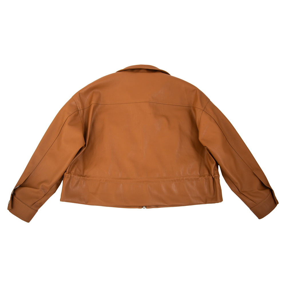 Retro bomber jacket viviana camel