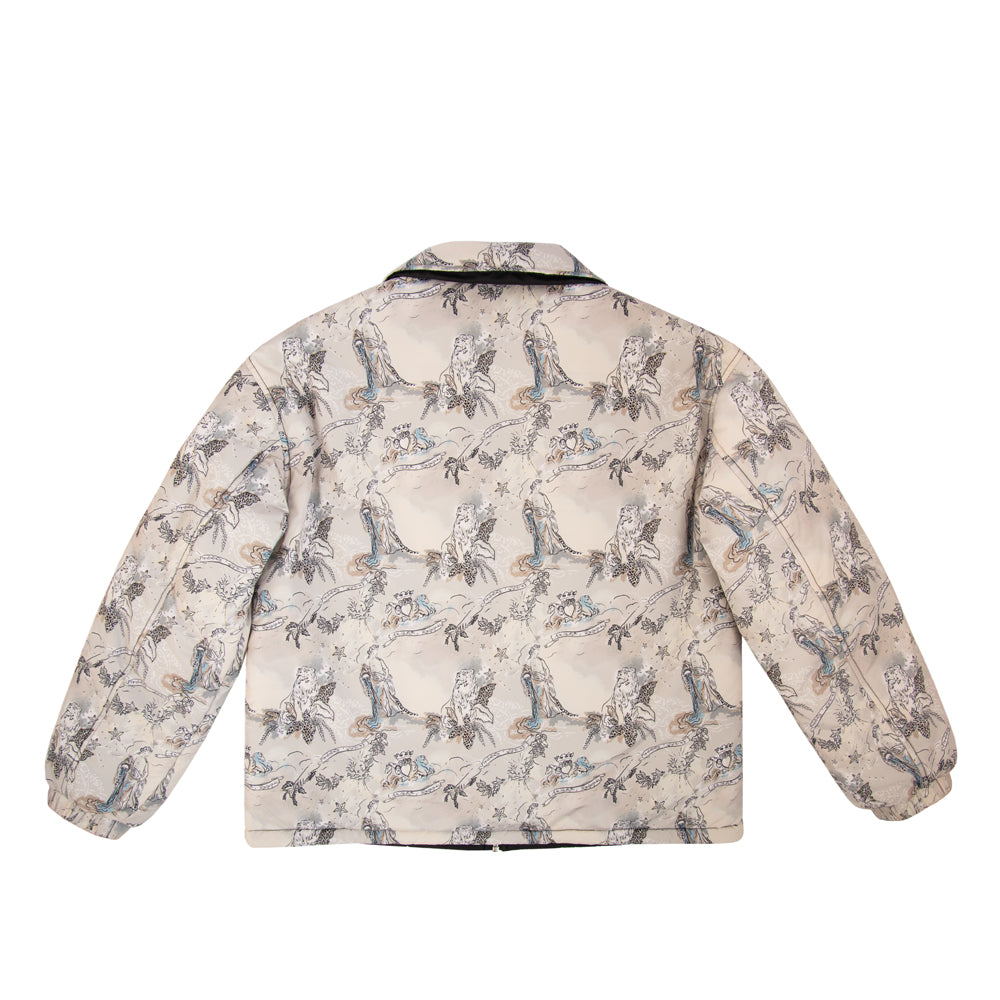 Parka puffy reversible voyage negro