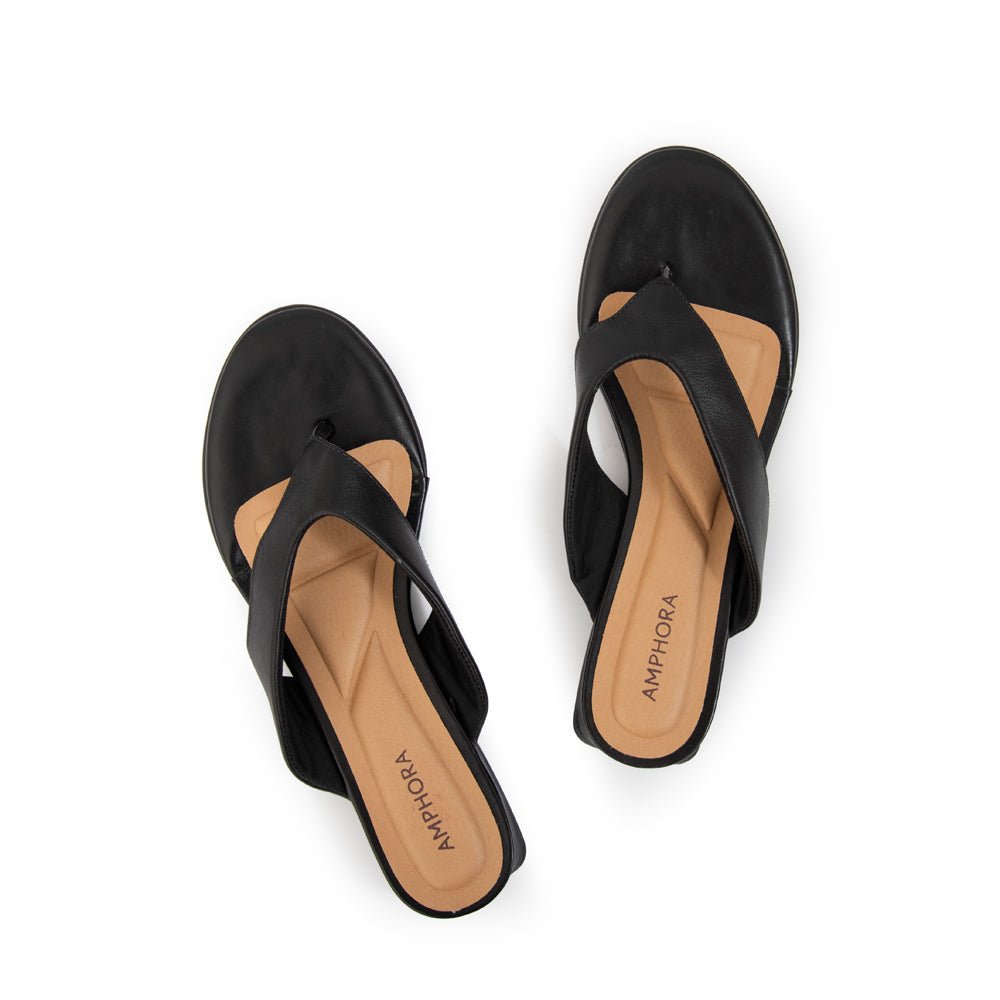 Sandalia mule yasmin negro