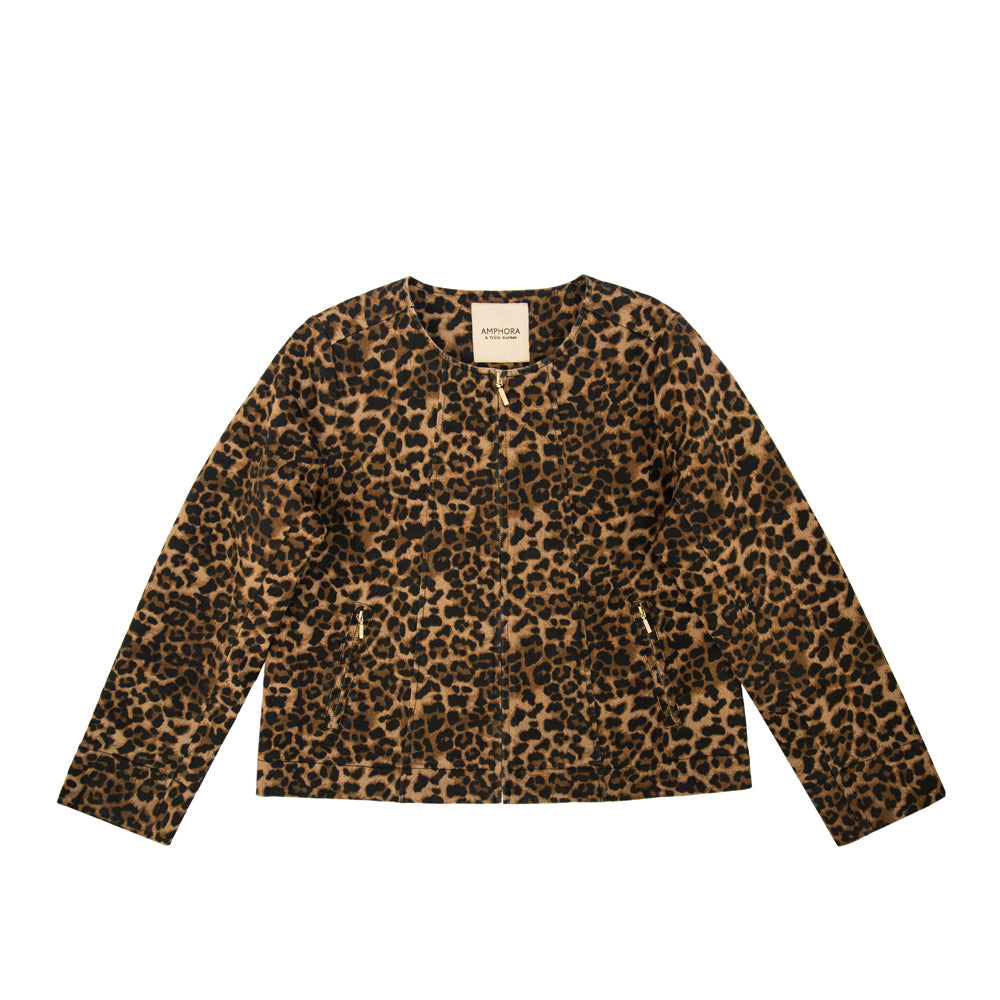 Chaqueta zayra animal print