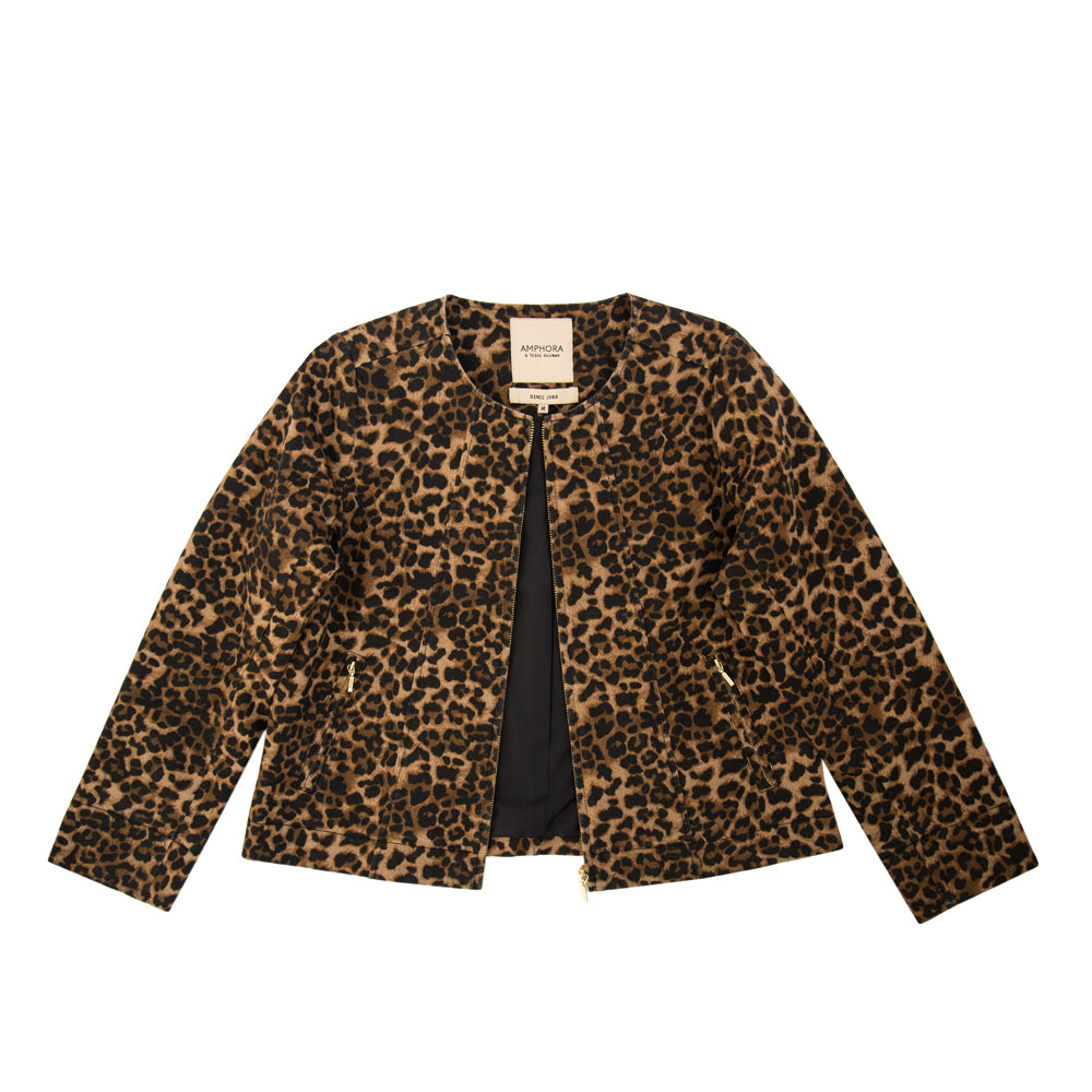 Chaqueta zayra animal print