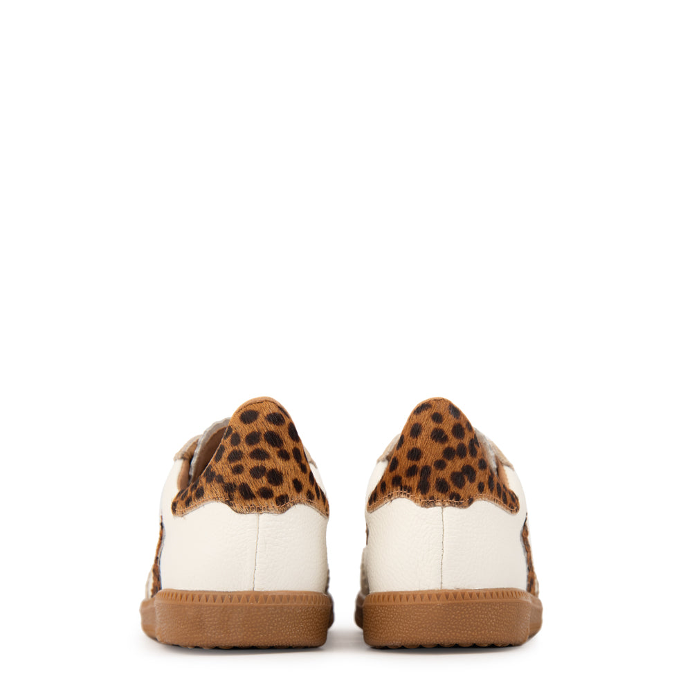 Zapatilla susana cuero blanco