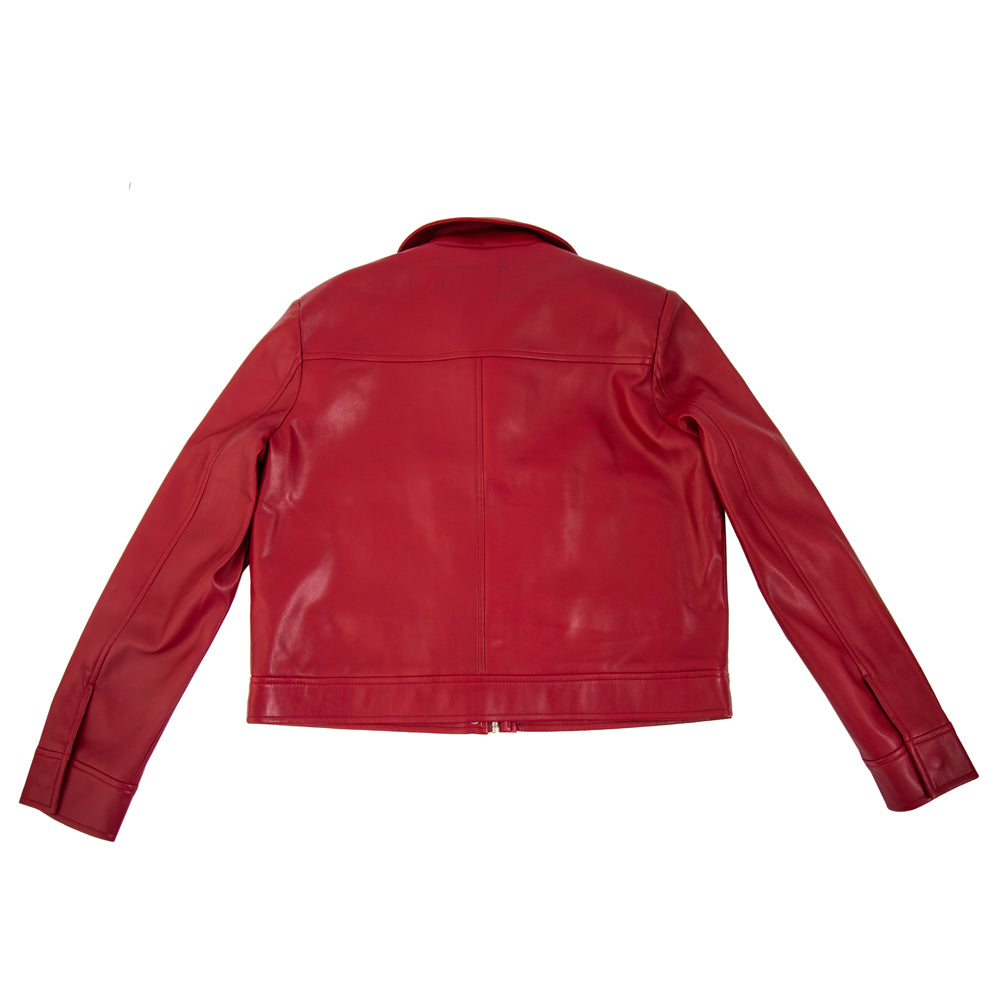 Chaqueta zoe rojo oscuro
